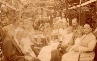 Two special photos of the Thiel Family in Pretoria in February 1905